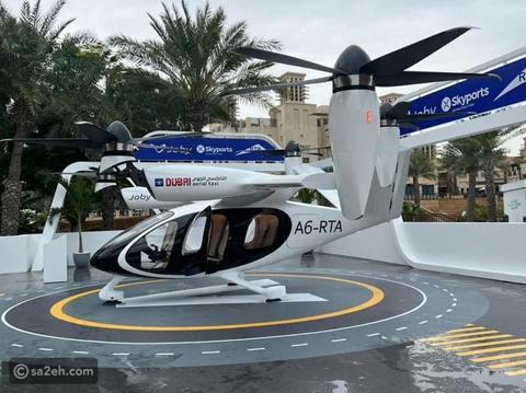 إطلاق خدمة التاكسي الطائر في دبي قبل الولايات