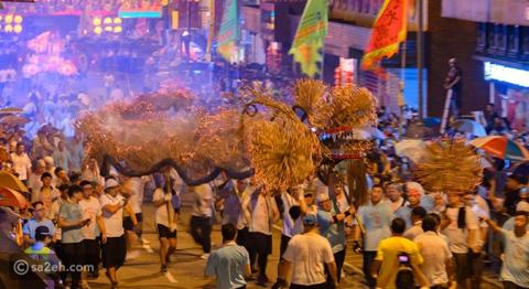 عودة رقصة التنين التاريخية في هونغ كونغ