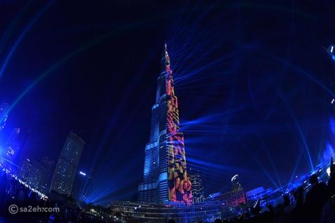 برج خليفة يعلن بدء العد التنازلي لانطلاق احتفال
