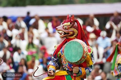 أشهر 5 مهرجانات شعبية في بوتان