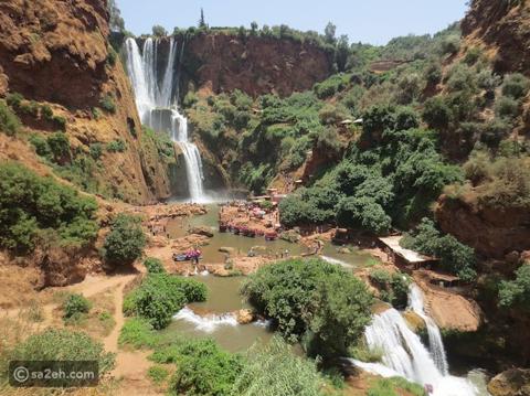 شلالات أوزود: جوهرة الطبيعة في قلب المغرب