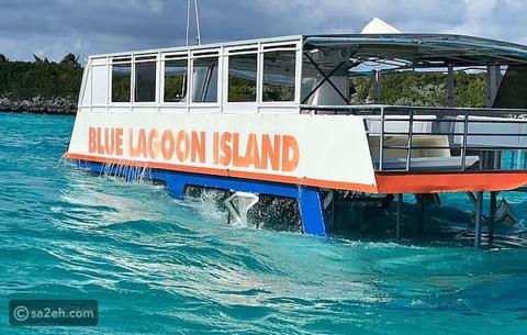غرق قارب سياحي في جزر البهاما، ولا يزال السبب