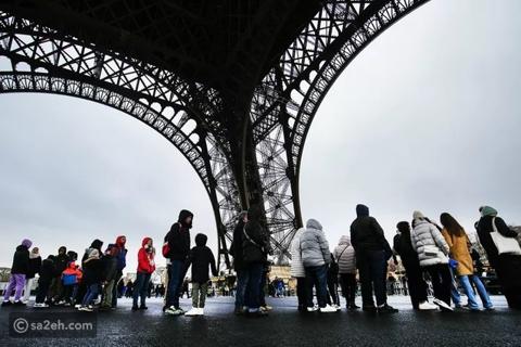 إعادة افتتاح برج إيفل في باريس أمام الزوار