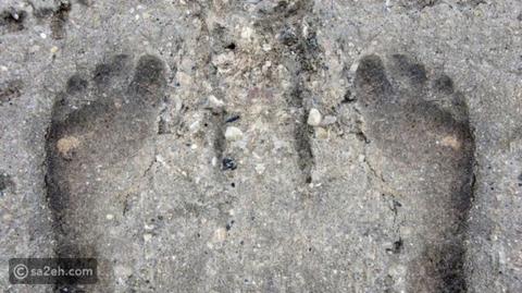اكتشاف آثري لأقدام بشرية تعود إلى 100 ألف عام