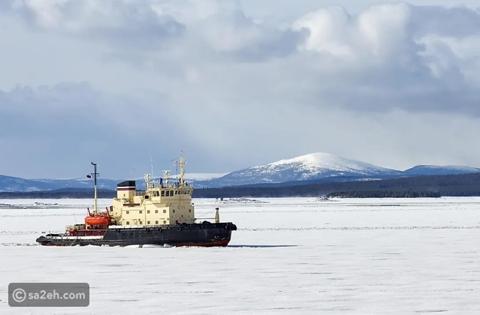 استكشاف عمق المجهول: غوص الجليد في البحر الأبيض