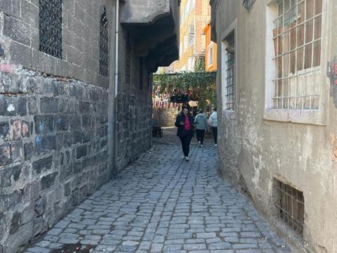 شوارع مدينة ديار بكر القديمة